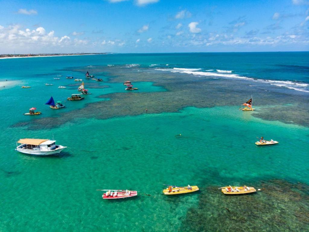 Resort Beira Mar Em Porto De Galinhas - Cupe Beach Living Porto de Galinhas Exterior photo
